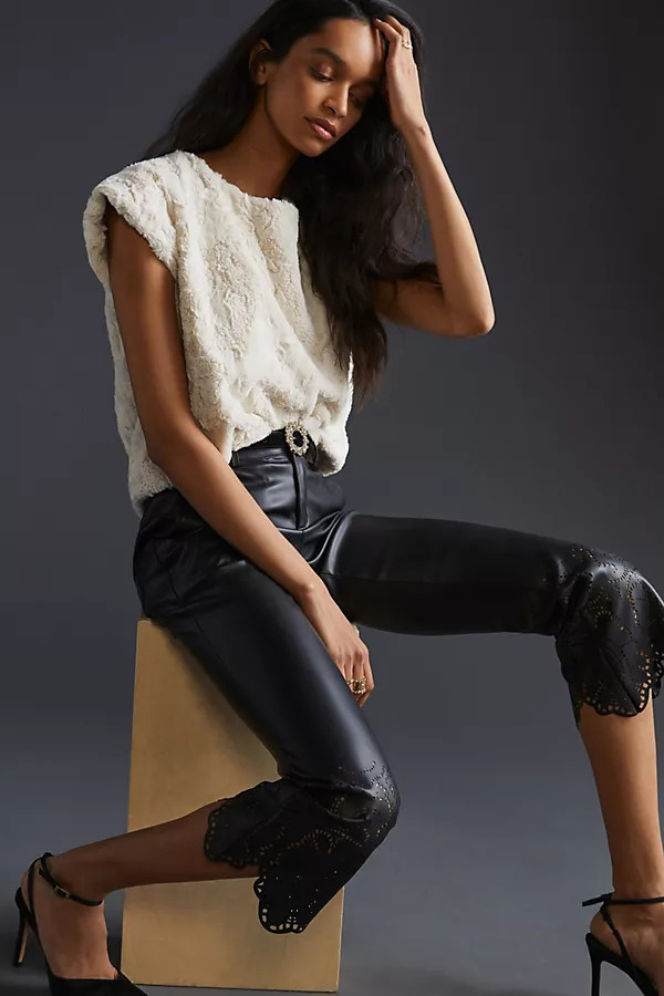 Faux Fur Tee | Anthropologie (US)