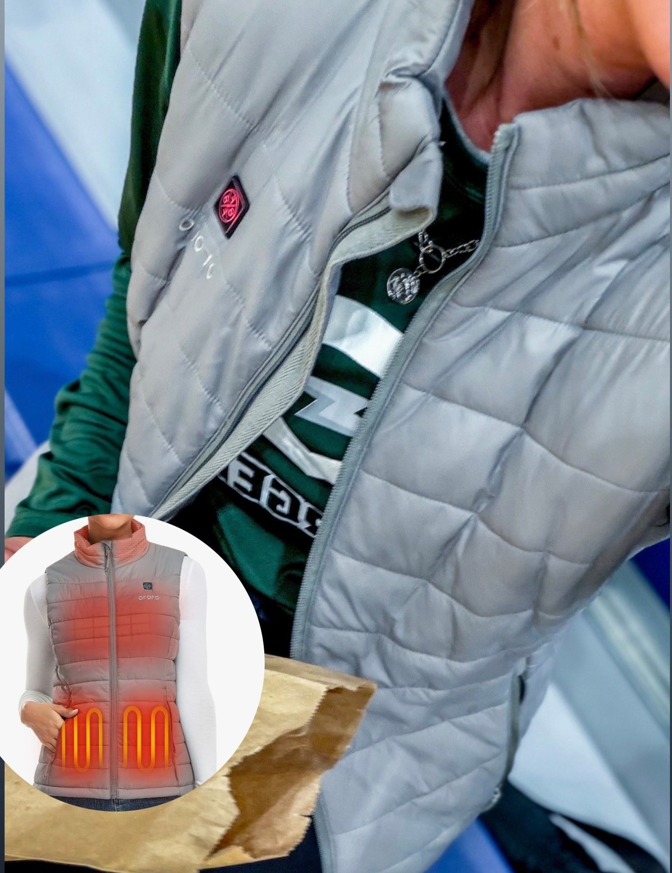 If you have kiddos that play outdoor Spring/Fall sports you need this heated vest. The best investment. Thank me later  

#LTKmomlife