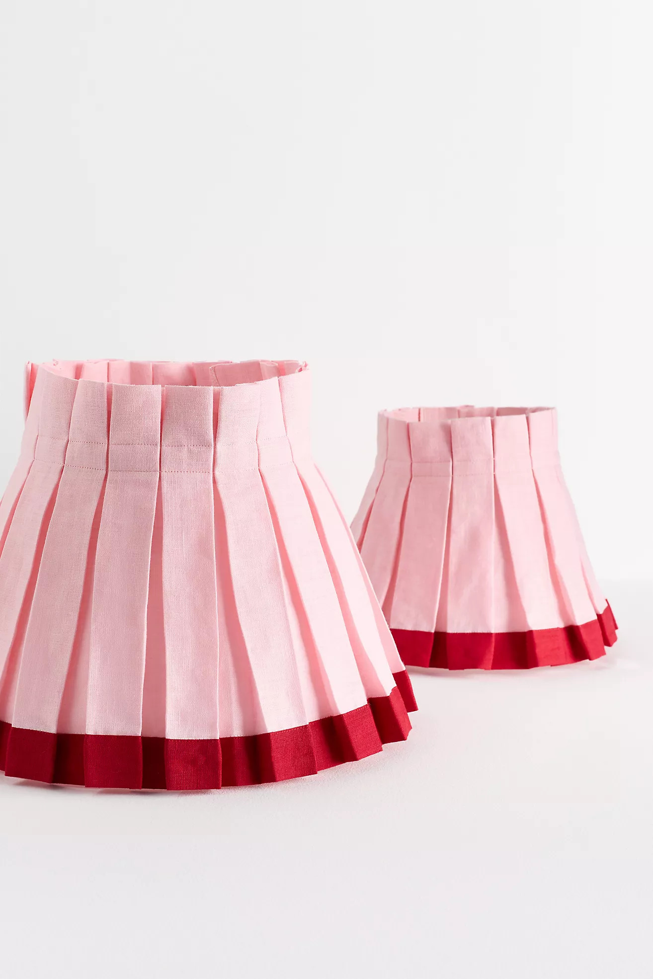 Cielle Home Box Pleat Fabric Lamp Shade and Slipcover | Anthropologie (US)