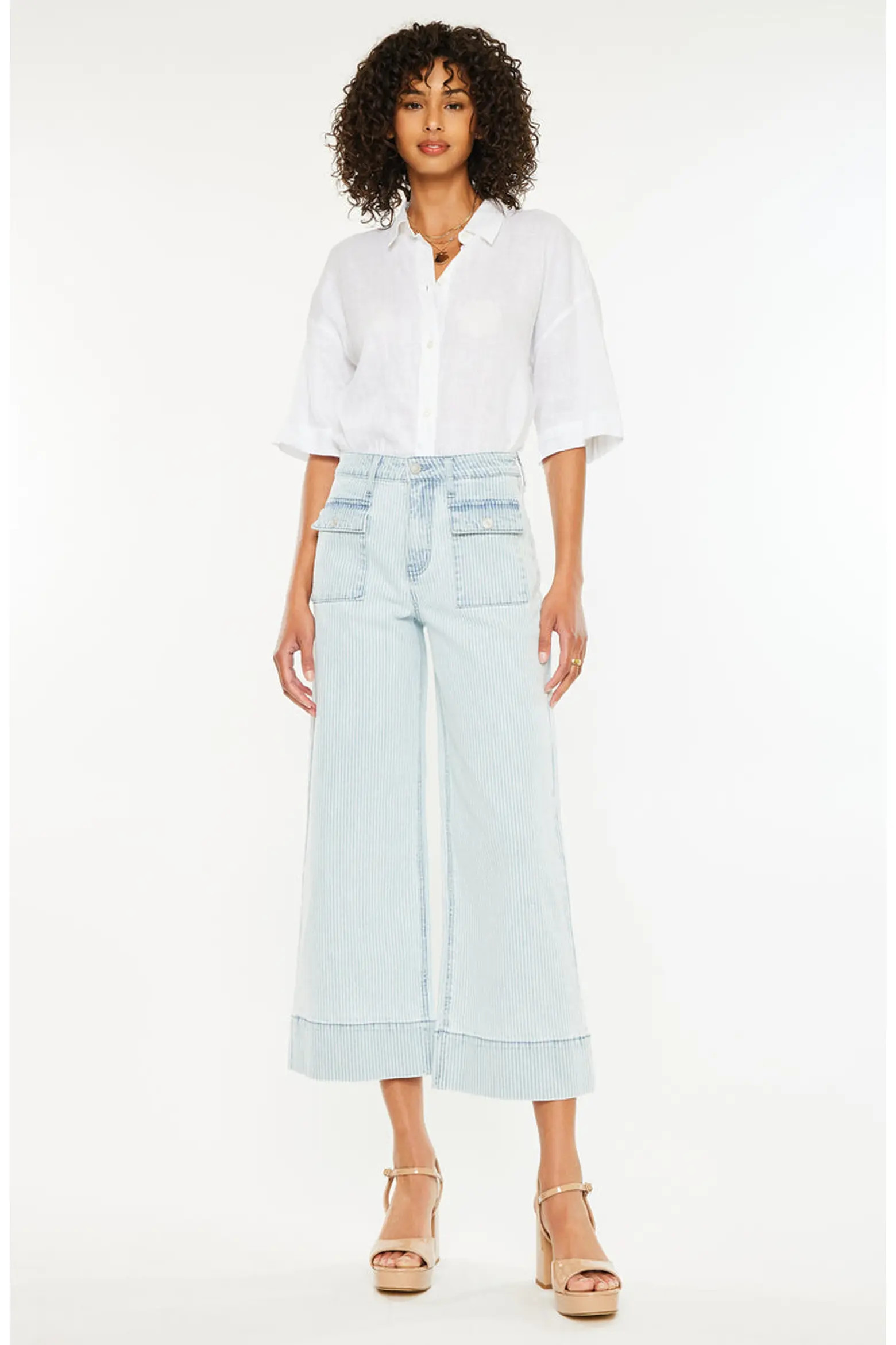 Jace High Rise Crop Wide Leg Jeans (Women) | Nordstrom | Nordstrom