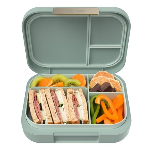 Bentgo Modern - Leak-Resistant Bento Lunch Box For Adults, Teens, & Larger Appetites; Reusable BP... | Amazon (US)