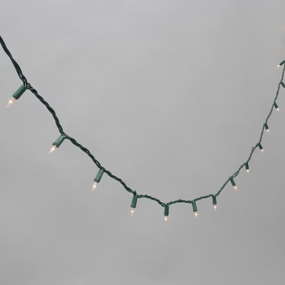 200ct Philips Heavy Duty Incandescent Indoor/Outdoor Miniature Twinkling String Lights Clear with... | Target