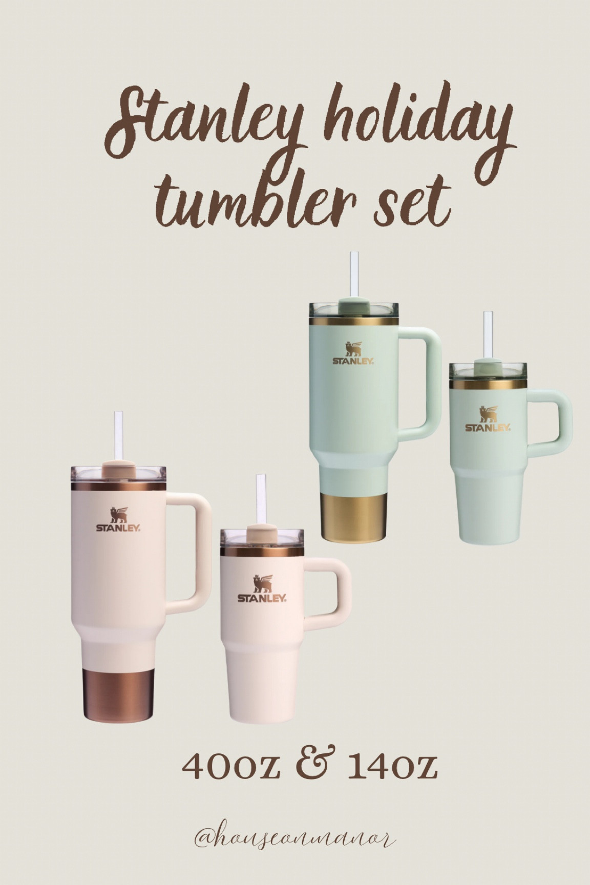 New Stanley Holiday tumbler gift set! Would be a great gift for mom and daughter! 

#LTKHoliday #LTKFindsUnder100 #LTKGiftGuide