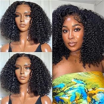 Wiggins Hair Ready And Go Glueless Wigs Human Hair Pre Plucked Curly Lace Front Wig Human Hair Gl... | Amazon (US)