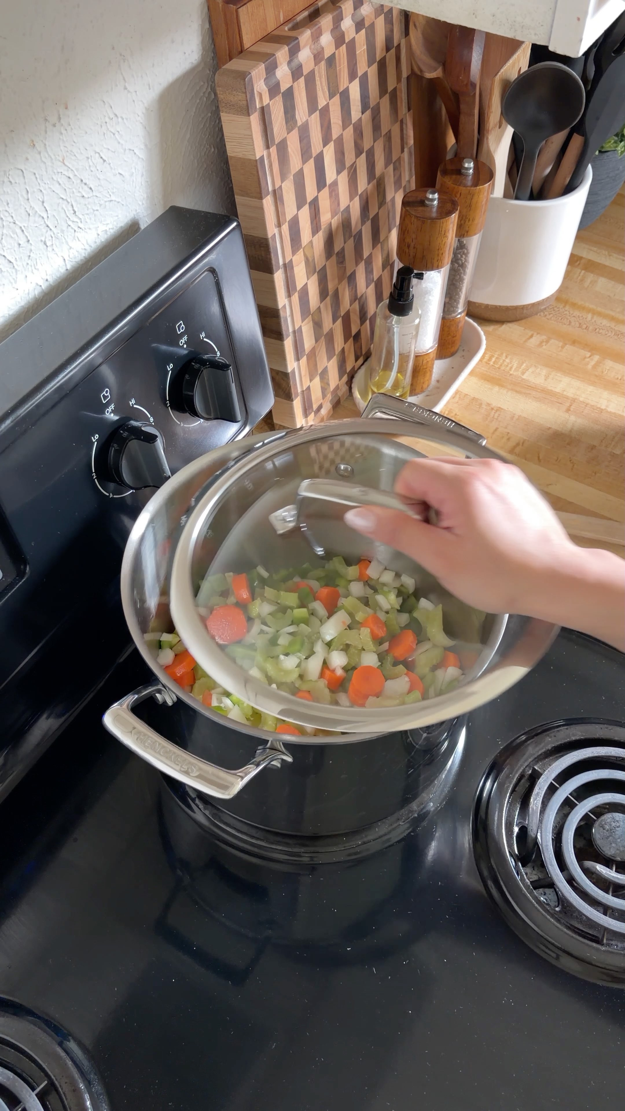 i stay out late for ONE night and immediately get humbled. so here we are… making chicken noodle soup 🤧🍜 cooking vlog, cook with me, chicken noodle soup, day in my life, vlog of the day, kitchen decor, kitchen pots, kitchen decorations, amazon home finds, amazon finds, amazon favorites, walmart finds, walmart home finds, walmart home decor, amazon home decor  

 #LTKFestival #LTKdayinmylife #LTKvlog