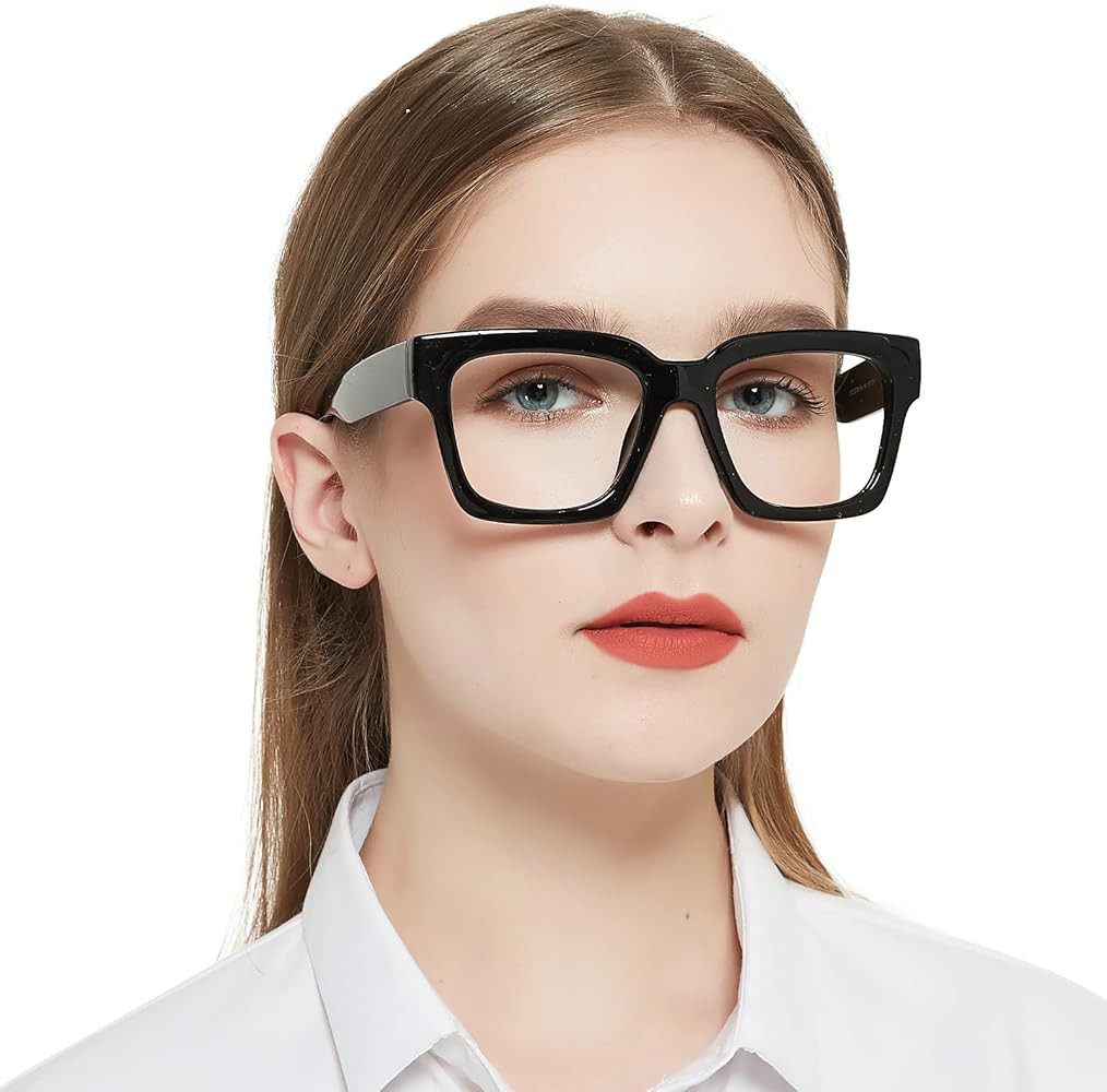 OCCI CHIARI Large Reading Glasses for Women Stylish Square Readers 1.0 1.25 1.50 1.75 2.0 2.25 2.... | Amazon (US)