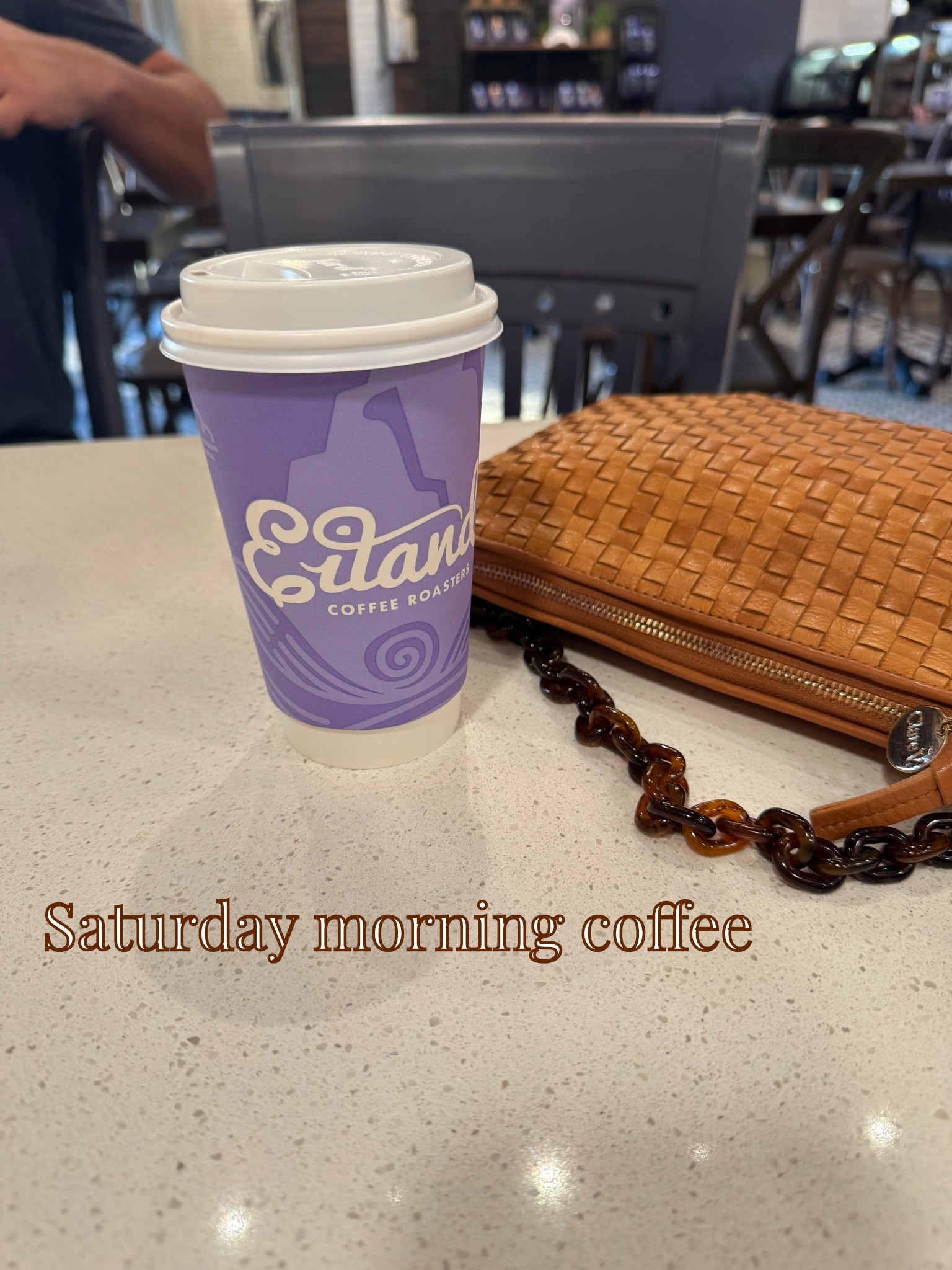 Saturday morning coffee with my hubby and kiddo. Using my Clare V bag. It’s the perfect size  

#LTKOver40 #LTKgrwm #LTKmorningroutine