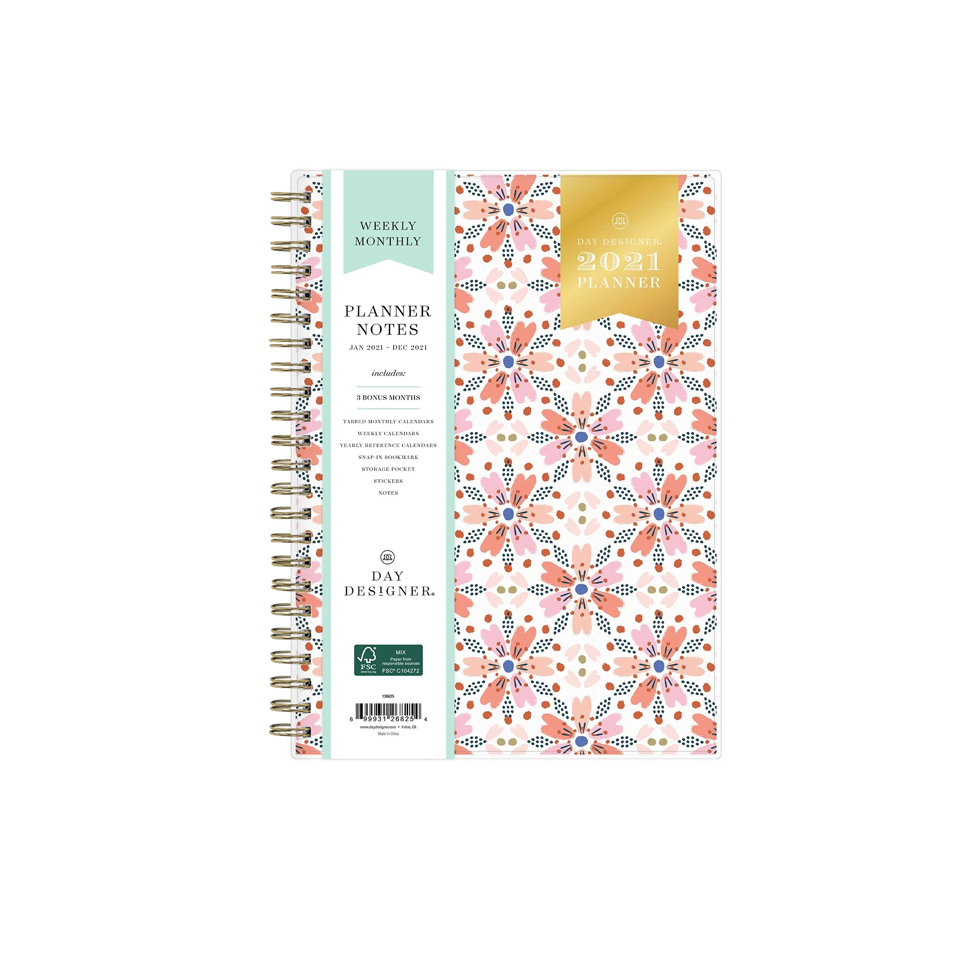 Day Designer 2021 Planner Notes, 5.875x8.625, Sunshine Day | Walmart (US)