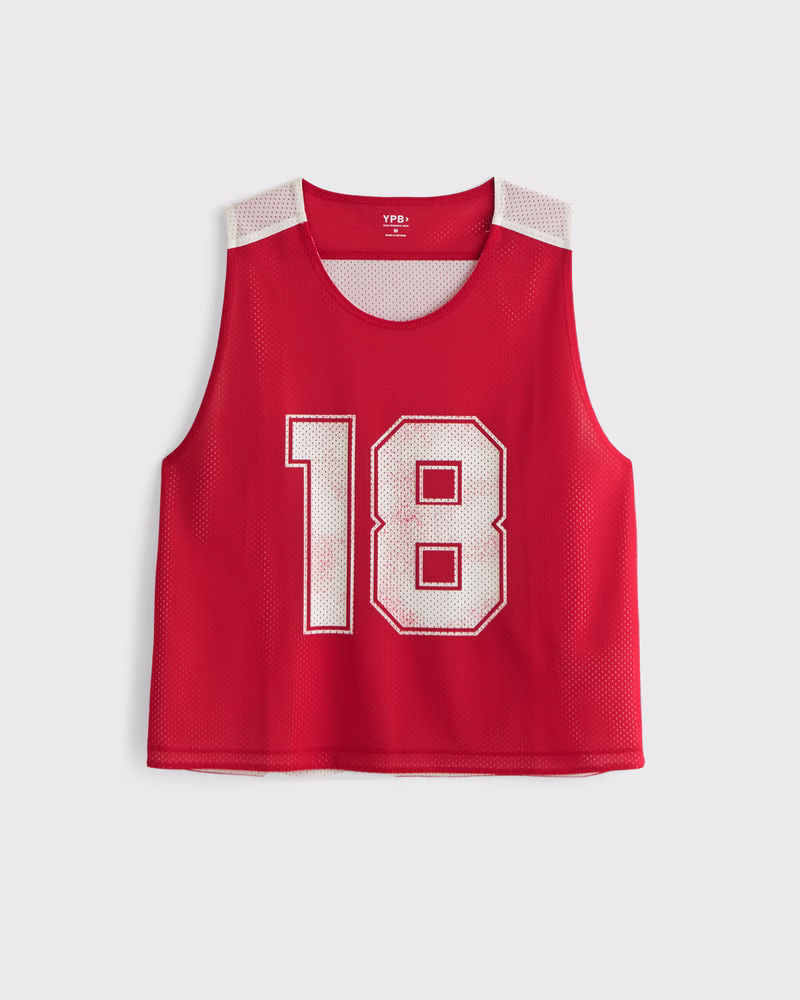 Men's YPB Cropped Mesh Cutoff Tank | Men's Tops | Abercrombie.com | Abercrombie & Fitch (US)