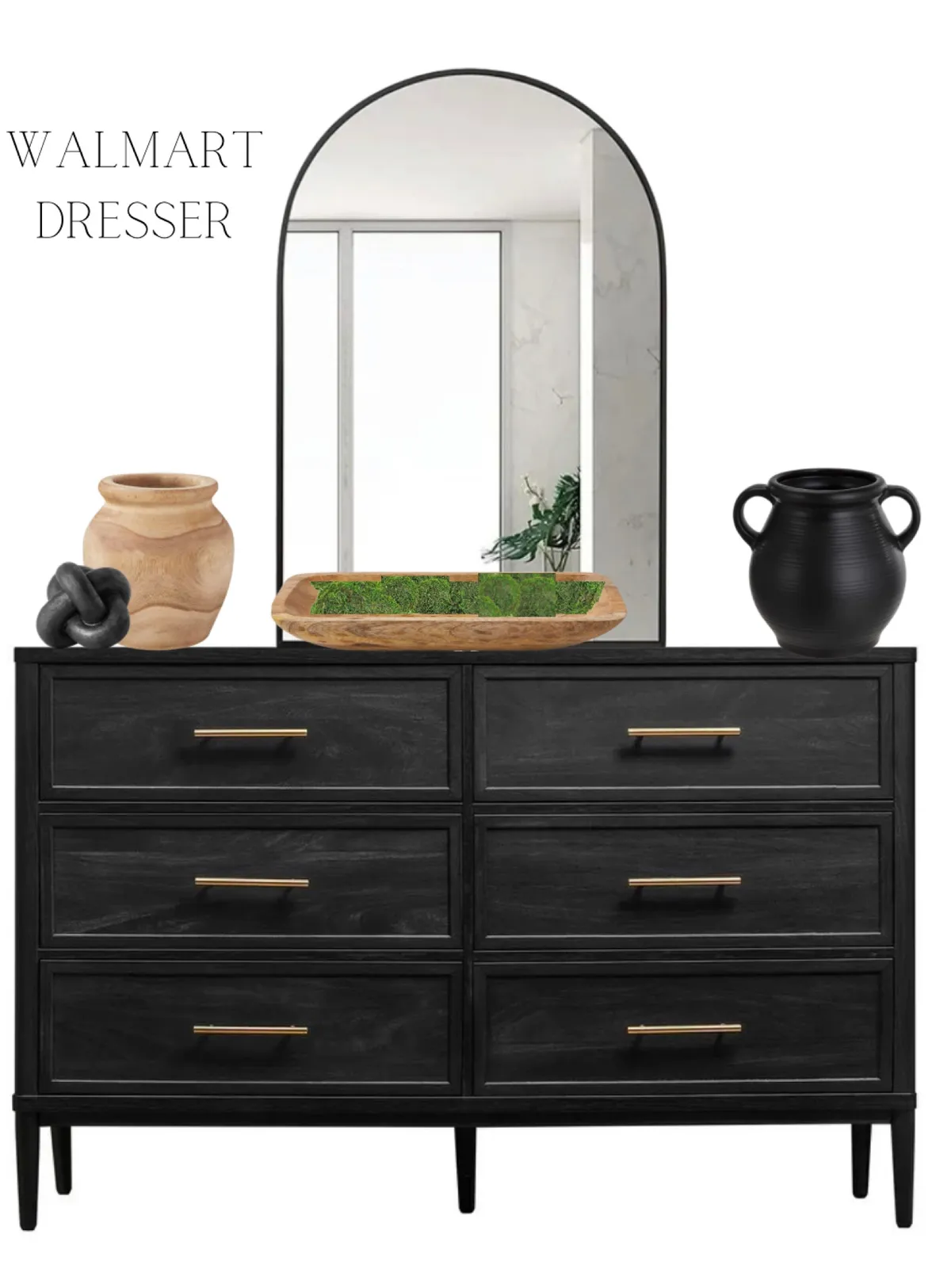 black dresser walmart WLIVE Fabric for Bedroom with Open Shelves, Tall Dressers with 8 Drawers, Storage Tower with Fabric Bins, Chest of Drawers for Closet, Living Room, Hallway : Home & Kitchen free solid pine wood and sturdy engineered wood Black 4 Drawer Dressers in
