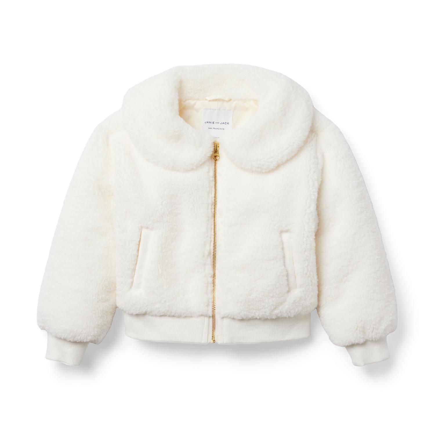 Faux Fur Bomber Jacket | Janie and Jack