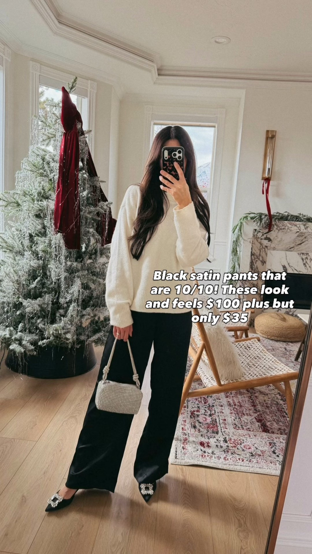 I have a size extra small and sweater. It runs oversized and extra small and pants. It runs true to size! 

#LTKHoliday #LTKootd #LTKFindsUnder100