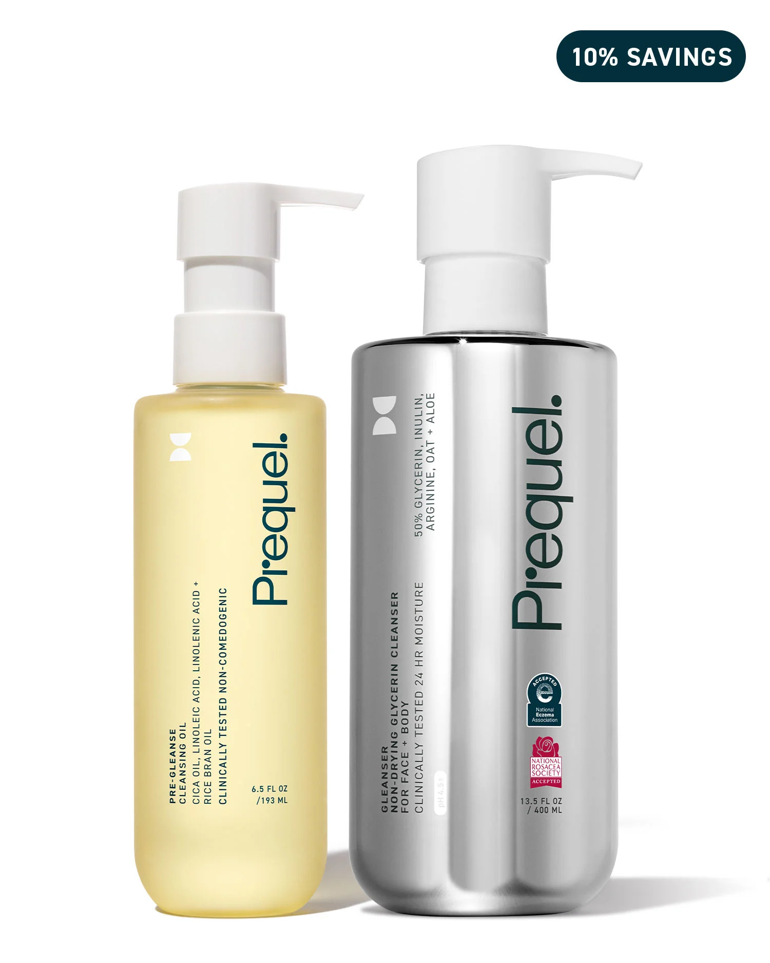 Double Cleanse Bundle - Pre-Gleanse + Gleanser | Prequel Skin