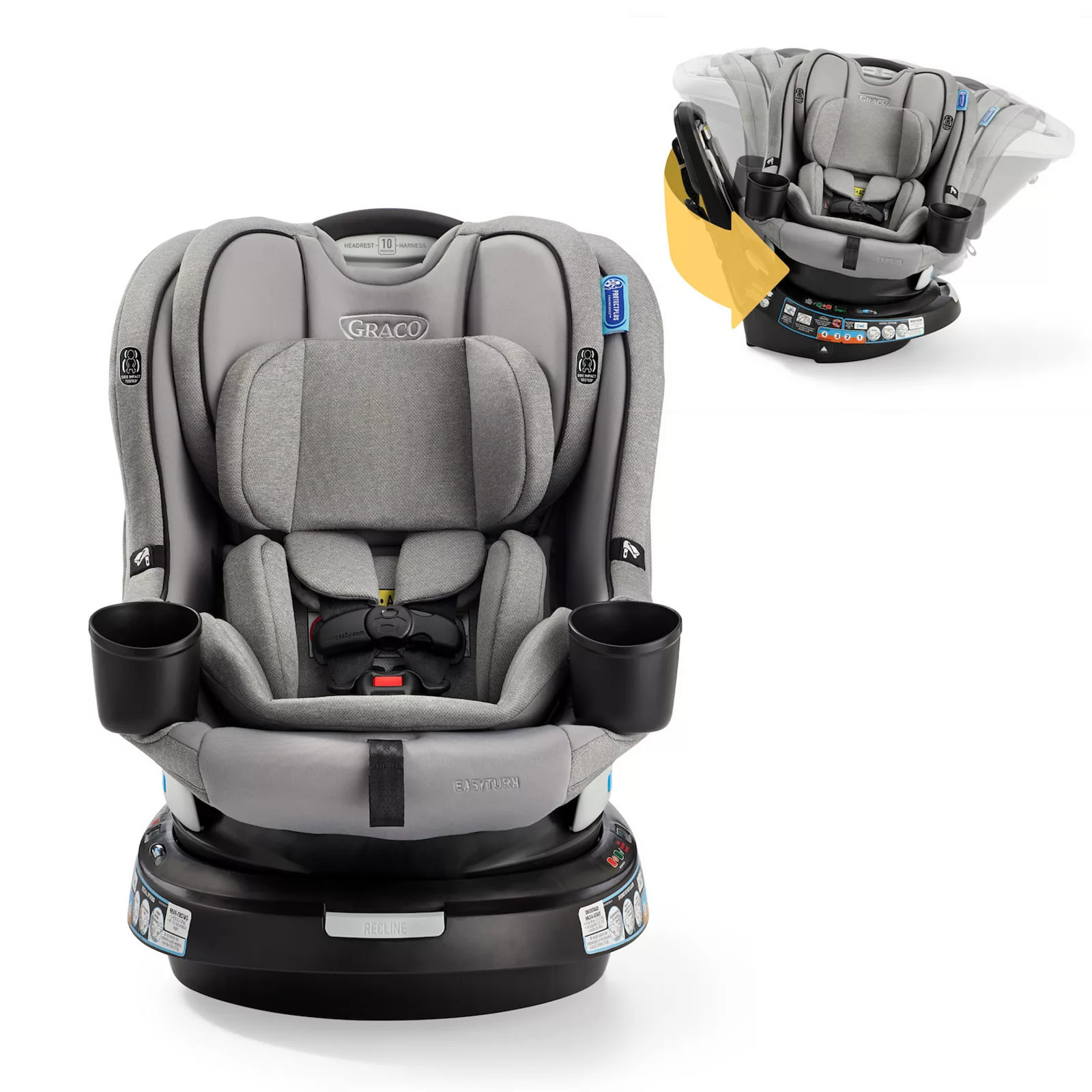 Graco EasyTurn 360 2-in-1 Convertible Car Seat, Solae | Kohl's