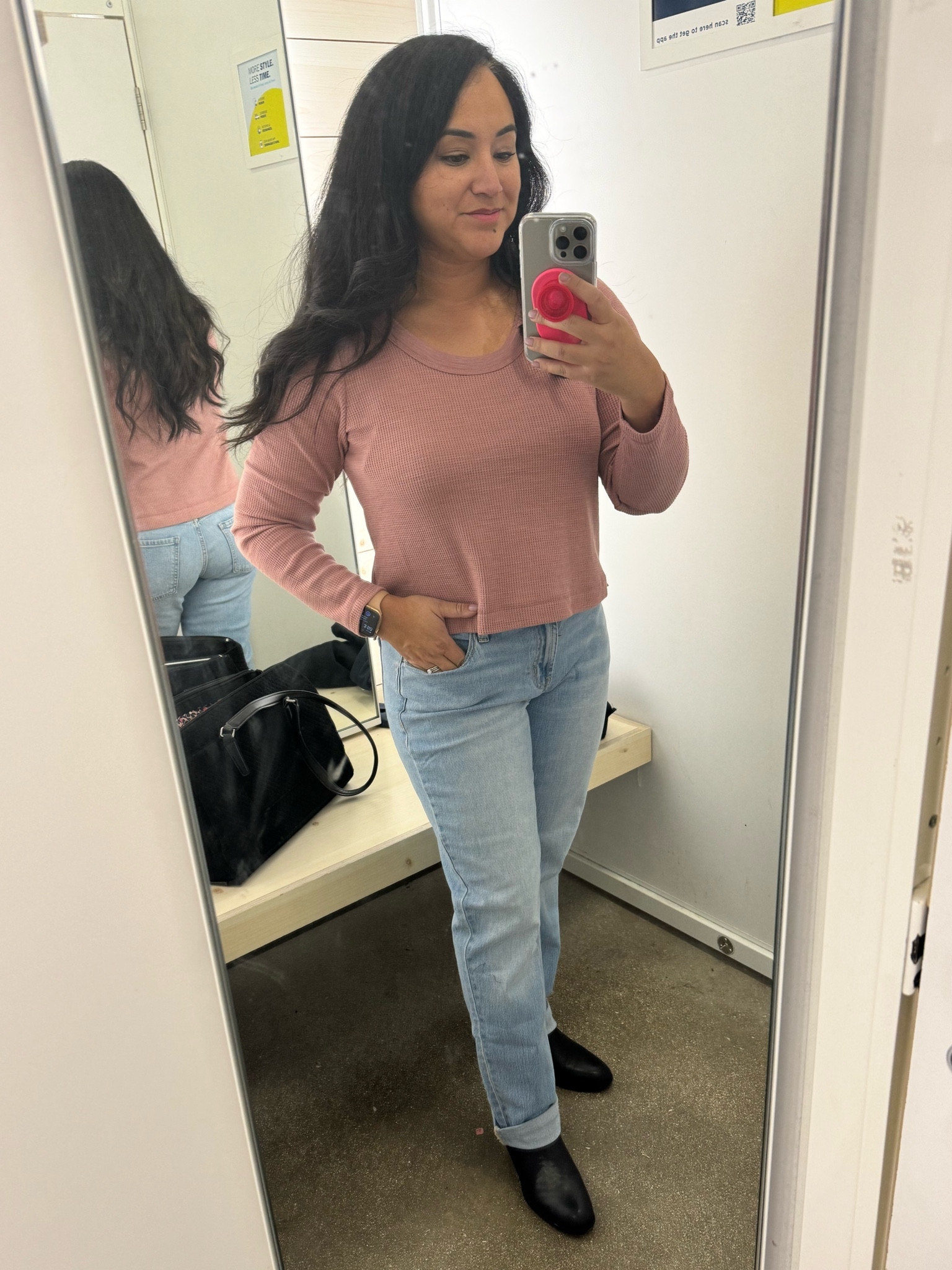 I have been searching high and low for this wide leg style of jean and finally found the perfect pair - old navy’s wow boyfriend. They are HALF OFF today and are hardly ever on sale! I’m in love with them, how comfy they are and how they aren’t too tight on my waist. Perfect for moms on the go trying to stay on trend this fall! 

#LTKSeasonal #LTKmidsize #LTKCyberWeek