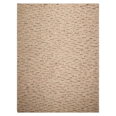 Oatmeal Hand Woven Flatweave Geometric Wool Area Rug in Multi Sizes | Wayfair North America