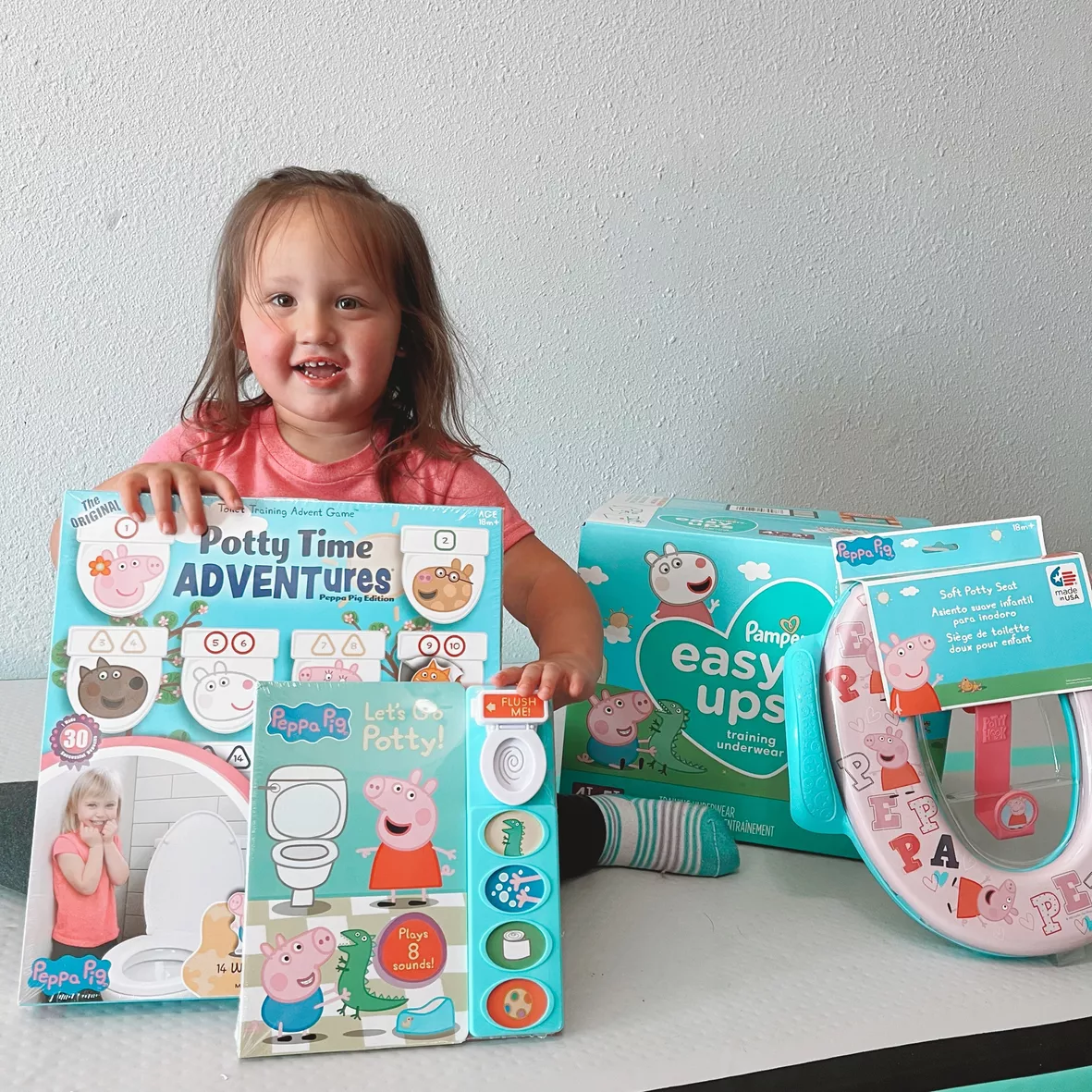  Peppa Pig Girls Toddler Potty Starter Kit Includes