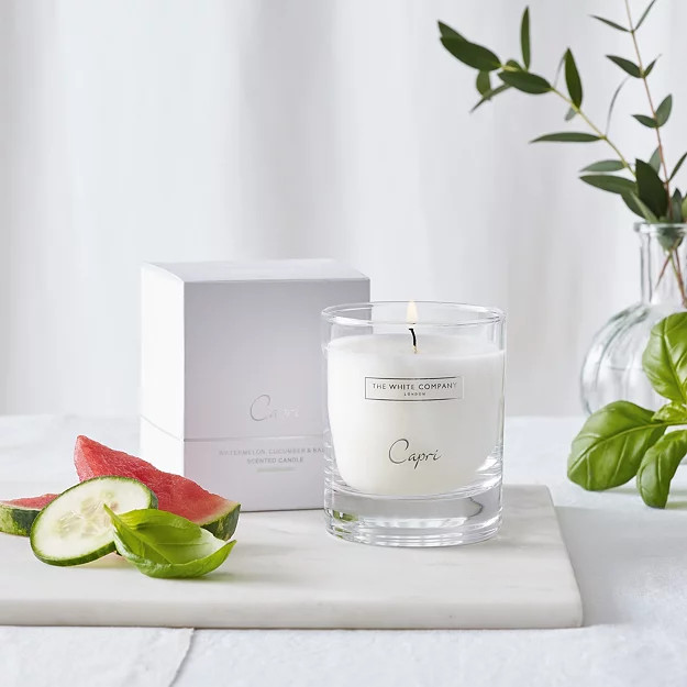 Capri Signature Candle | Candles | The White Company ROW | The White Company (UK)