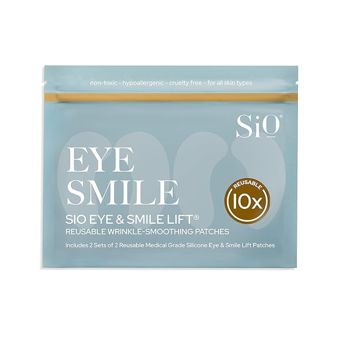 SiO Beauty Eye and Smile Lift Anti-Wrinkle Patches 4 Week Supply - Overnight Under Eye Mask Pads ... | Amazon (US)