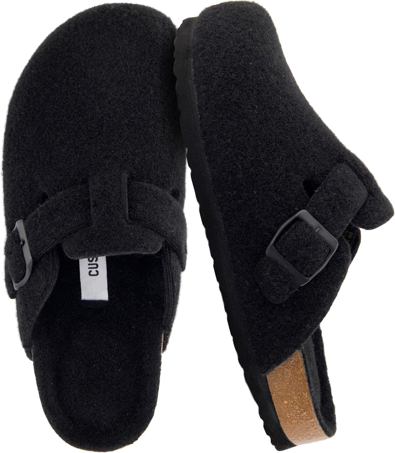 CUSHIONAIRE Hana Cork Footbed Clogs for Women, Slip On Fall Shoes | Amazon (US)