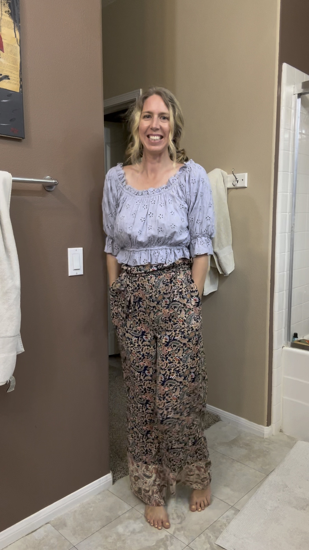 Travel Outfit Thrifted Boho top & bottom perfect for our trip to Spainn

#LTKSeasonal #LTKTravel #LTKStyleTip