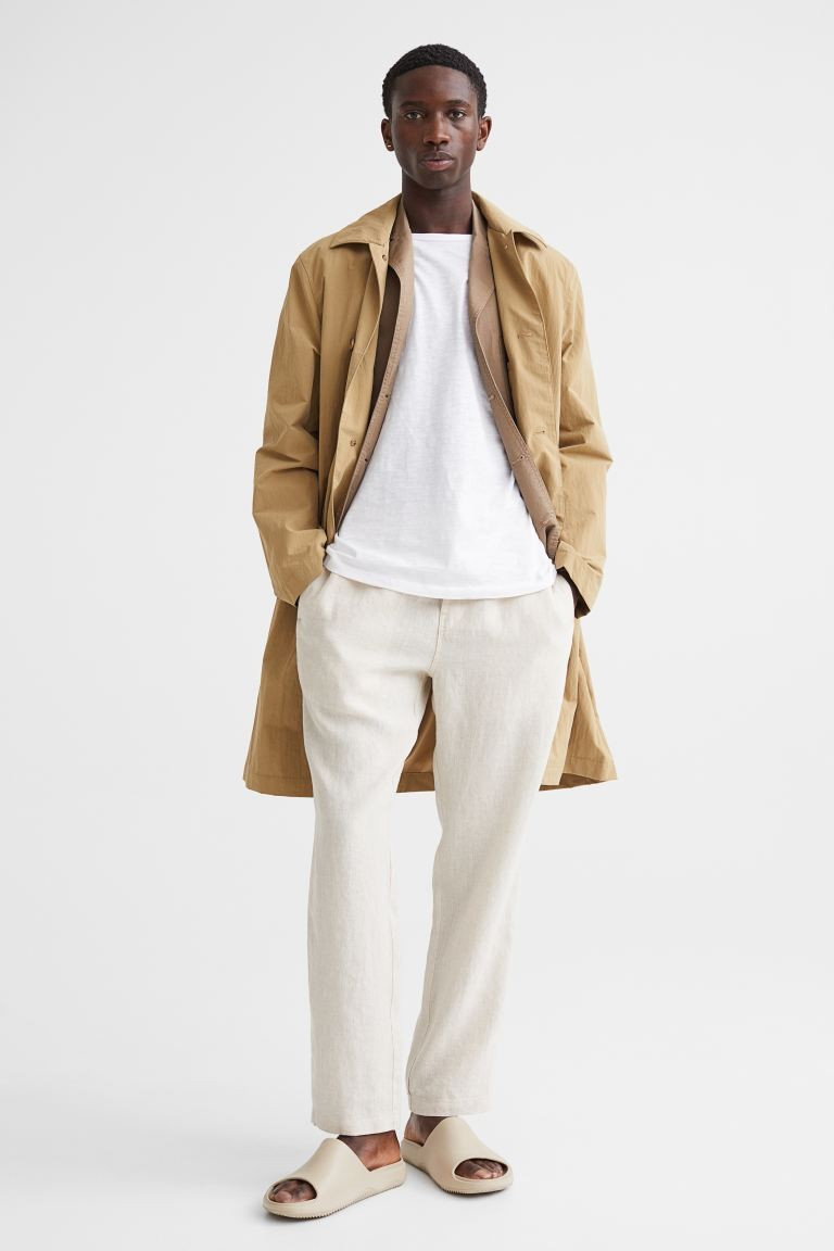 Regular Fit Linen Pants | H&M (US + CA)