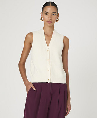 French Connection Women's Vhari Knit Vest - Macy's | Macy's