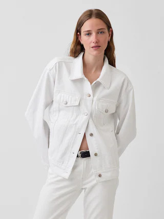 Oversized Icon Denim Jacket | Gap (US)