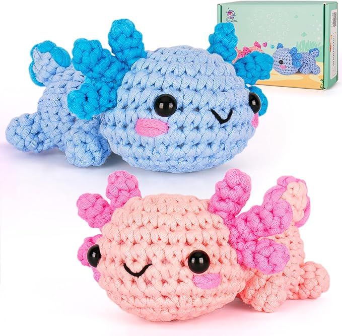 Crochet Kit for Beginner, Crochet Starter Kit w Step-by-Step Video Tutorials, Crochet Kit for Beg... | Amazon (US)