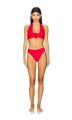Maygel Coronel Lebrija Bikini in Red from Revolve.com | Revolve Clothing (Global)