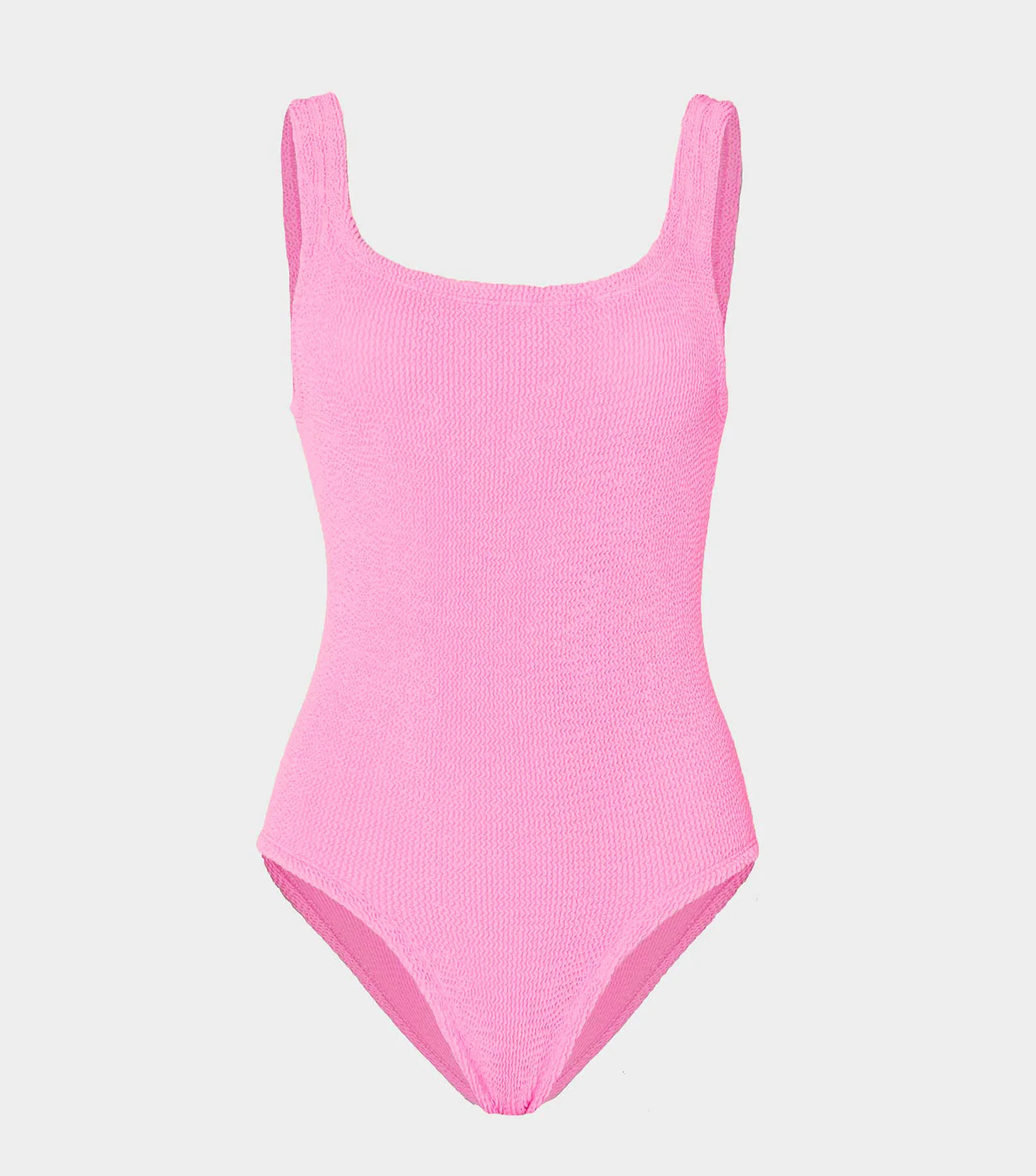 Coverage Square Neck Swim - Bubblegum | HUNZA G