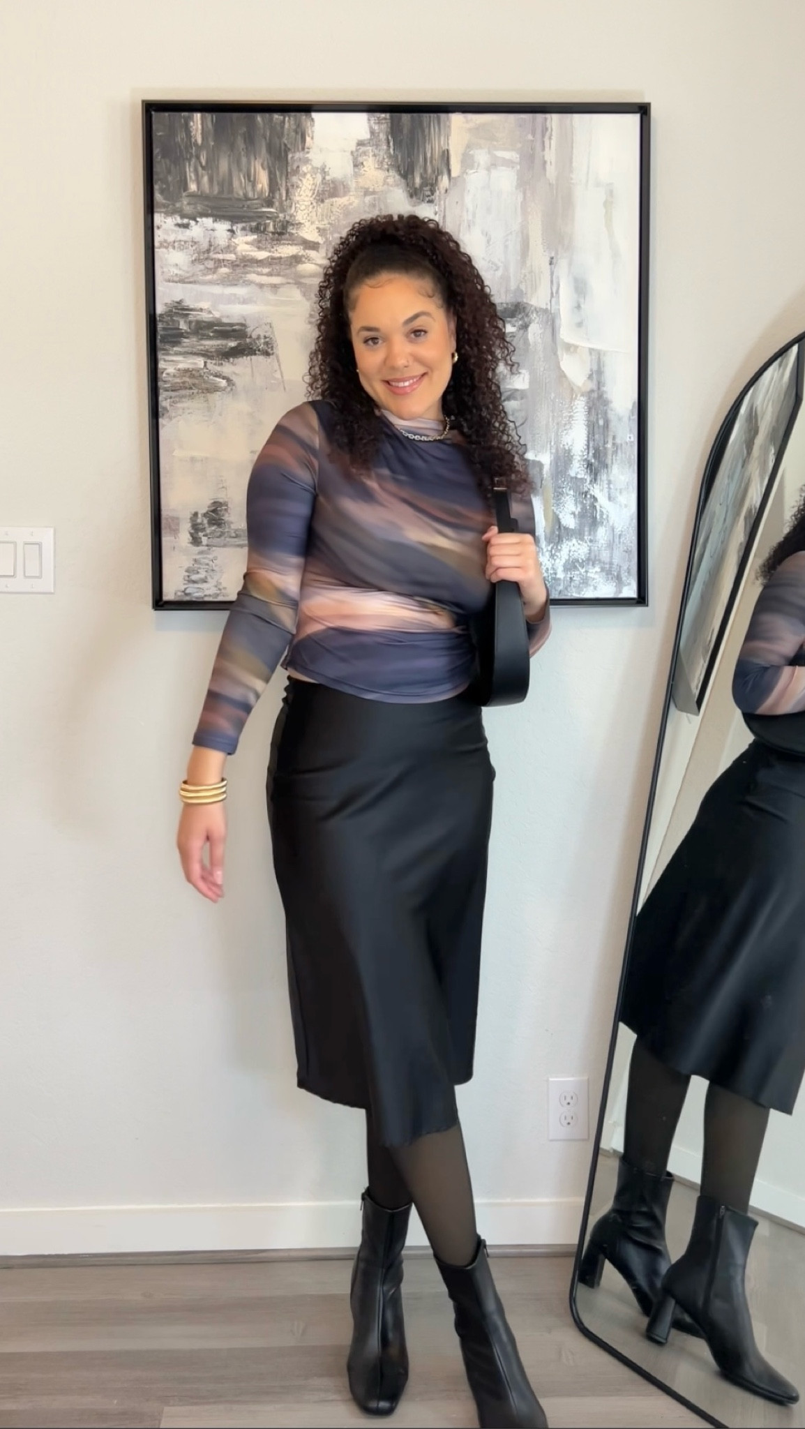 Amazon date night outfit idea. Midi skirt outfit.

#LTKStyleTip #LTKSaleAlert #LTKFindsUnder50