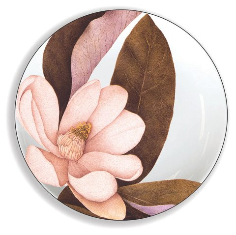 S/4 Melamine Tidbit Topper, Magnolia | One Kings Lane