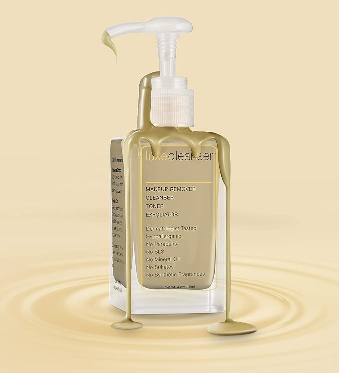 Luxe Beauty: 4 in 1 Cleanser - Skin Detox (4 fl oz.) - Makeup Remover - Bioactive Herbs and Botan... | Amazon (US)