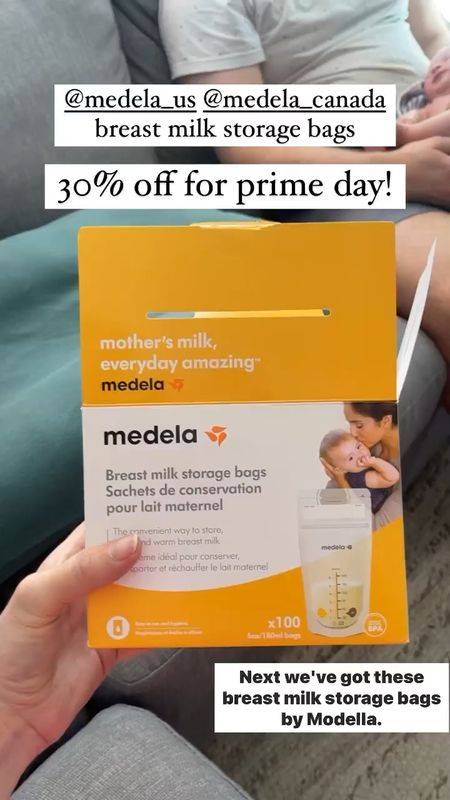 Medela breast milk storage bags are on prime! - prime day sale - amazon prime finds - amazon sale - amazon deals 

#LTKunder50 #LTKfamily #LTKbump