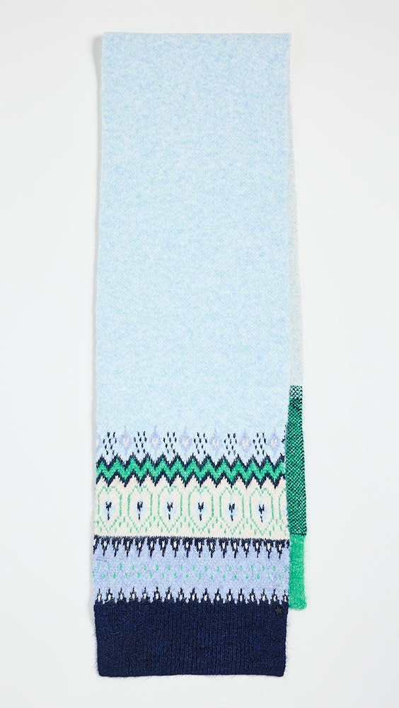 Jocelyn Knit Fair Isle Scarf | Shopbop | Shopbop