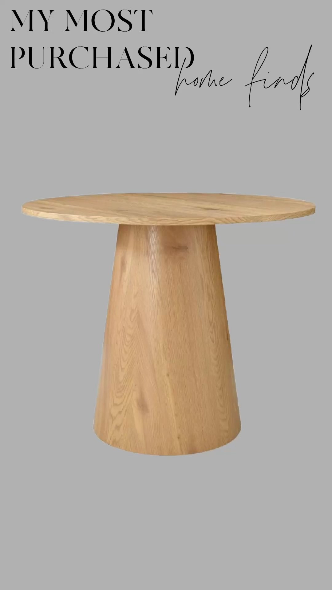 This sculptural wood side table is on MAJOR sale right now and it looks so much more expensive than it is.

I love the tapered base and clean round top — it reads modern but still warm. Perfect beside a sofa, chair, or even as a nightstand.

It’s one of those pieces that makes everything styled on top look better.

Linked here before it sells out.

#LTKHome #LTKSaleAlert