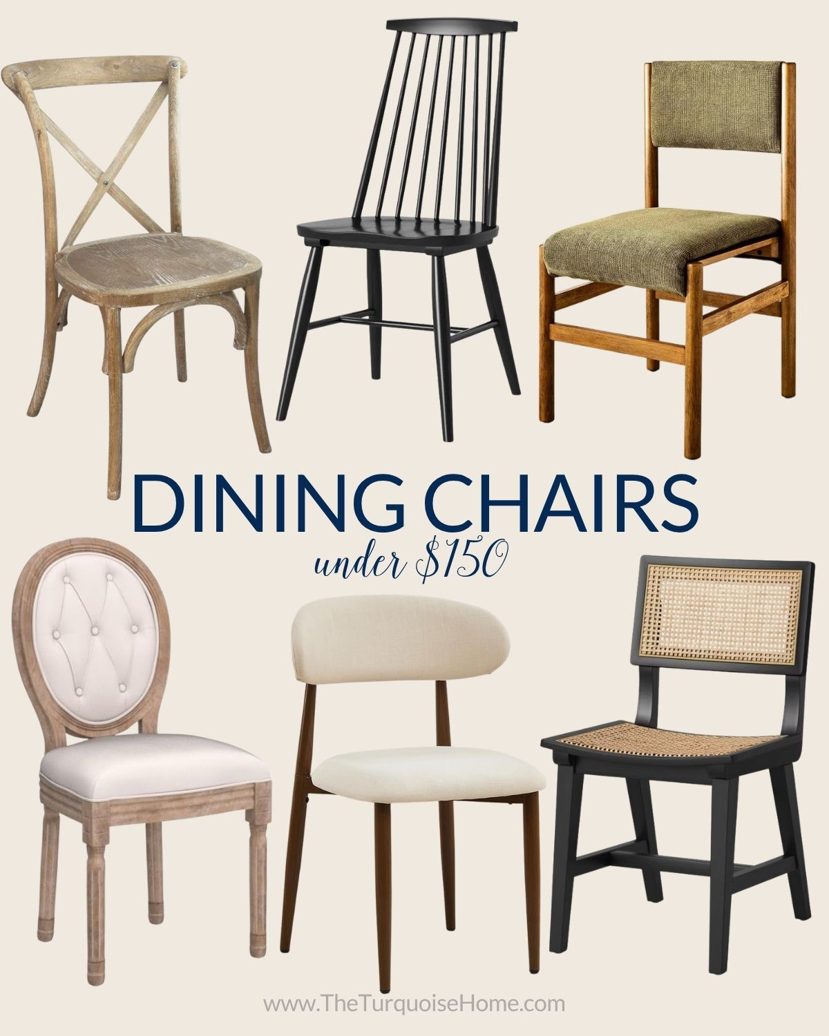 Dining chairs under $150! Great budget-friendly options for you home and style! 

 #LTKHome