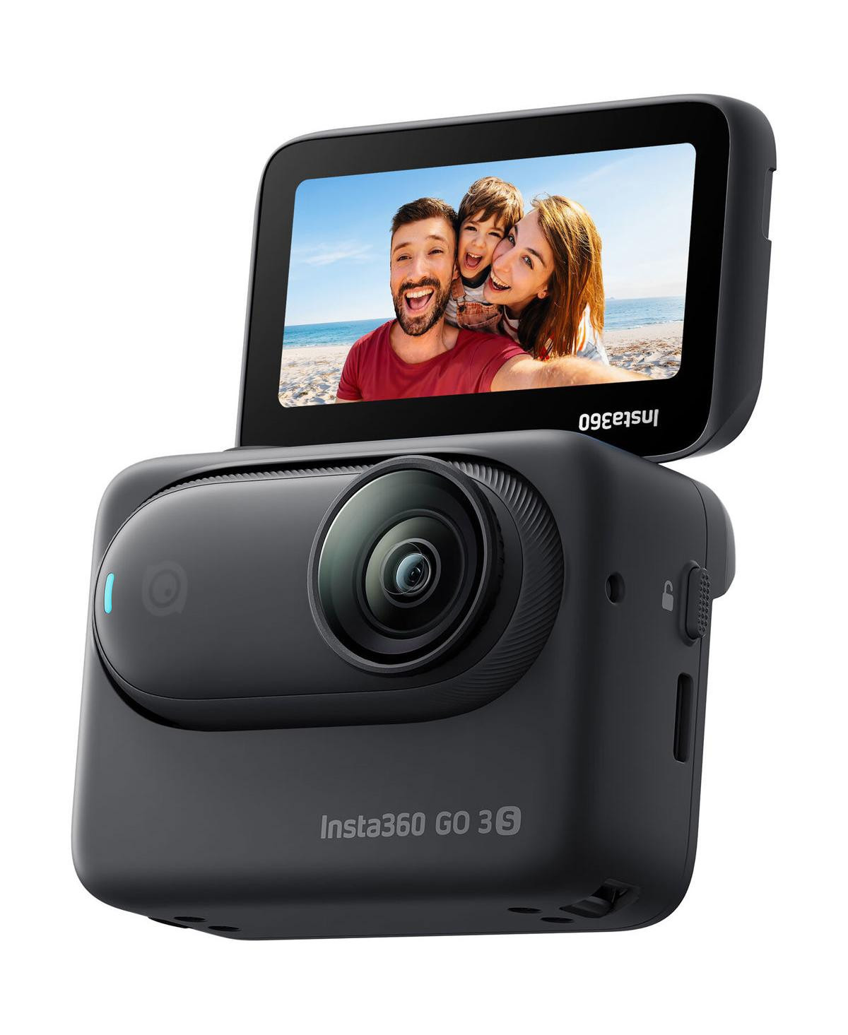 Insta360 Insta360 Go 3S Standard Edition, Midnight Black, 64GB - Midnight black | Macy's