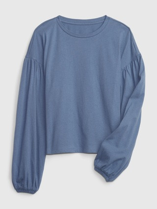 Kids Softspun Balloon Sleeve T-Shirt | Gap (US)