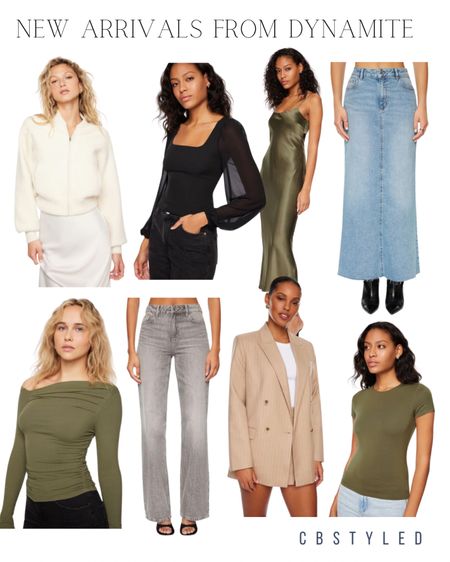 Favorite new fall arrivals from dynamite! Outfit ideas for fall, fall fashion finds, new arrivals at dynamite for fall 

#LTKstyletip #LTKSeasonal #LTKfindsunder100