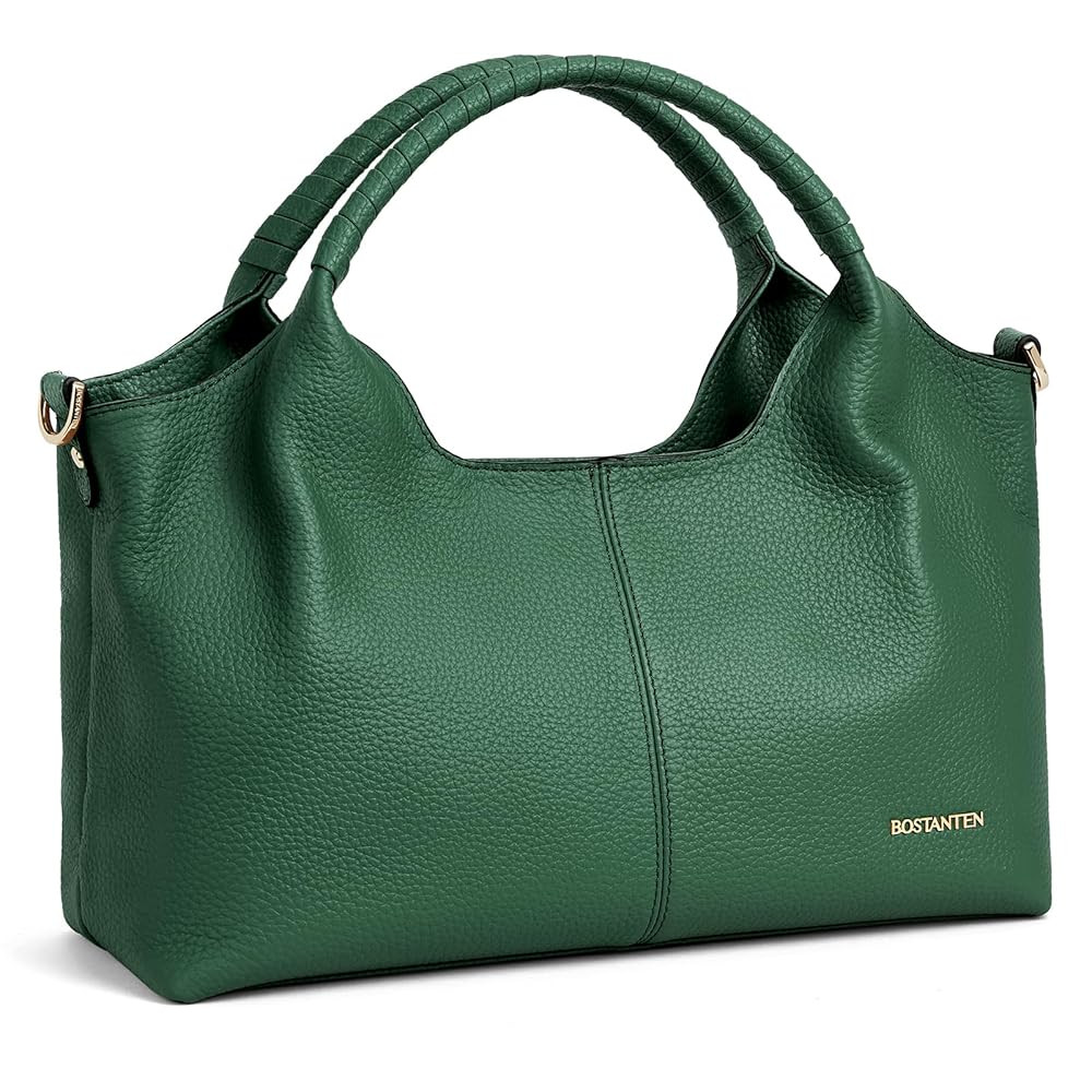 BOSTANTEN Genuine Leather Purses for Women Designer Handbags Crossbody Shoulder Bags Top Handle S... | Amazon (US)