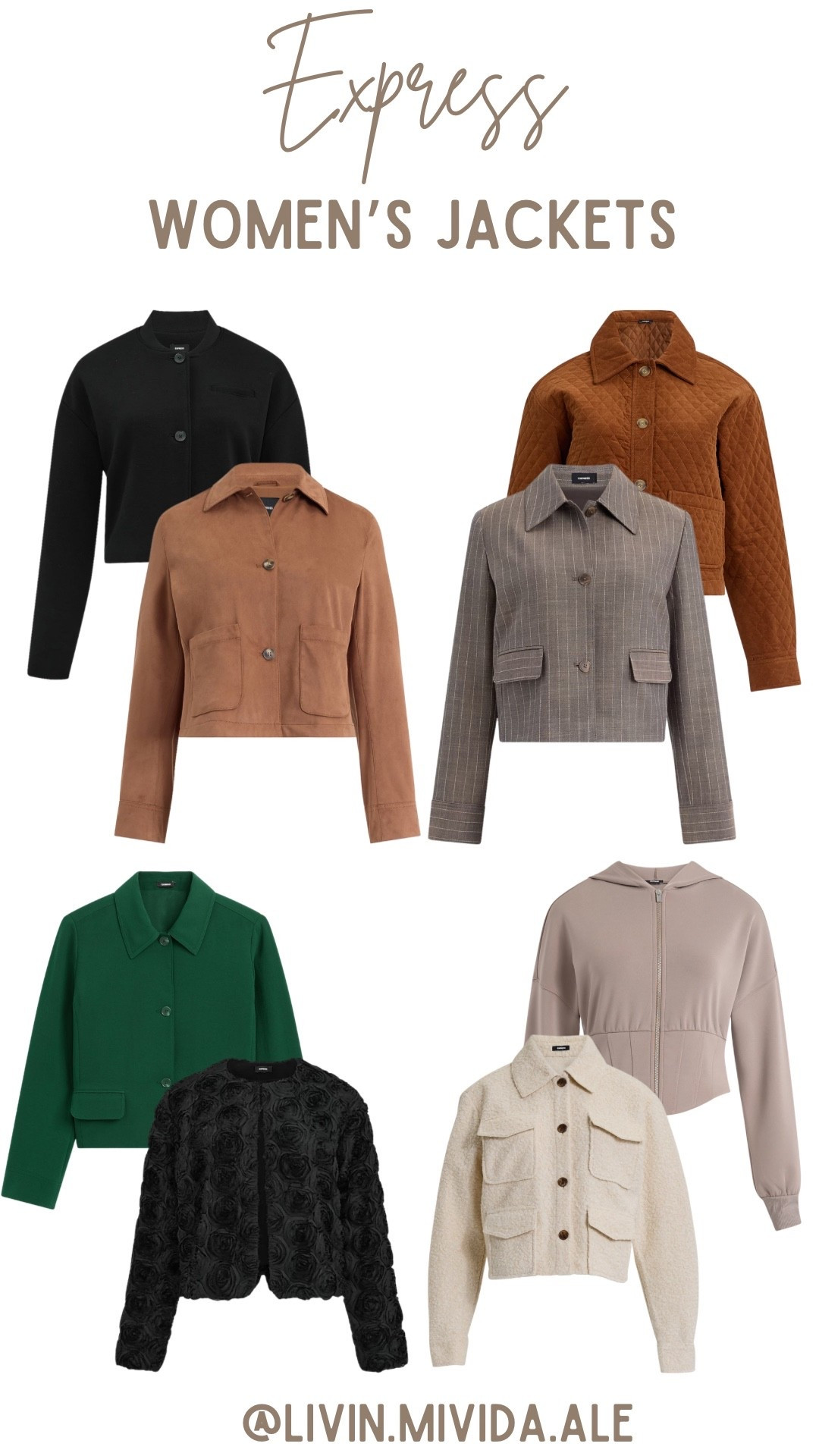 Women’s jackets 💕

#express #jackets #women

#LTKStyleTip #LTKFindsUnder100 #LTKSeasonal