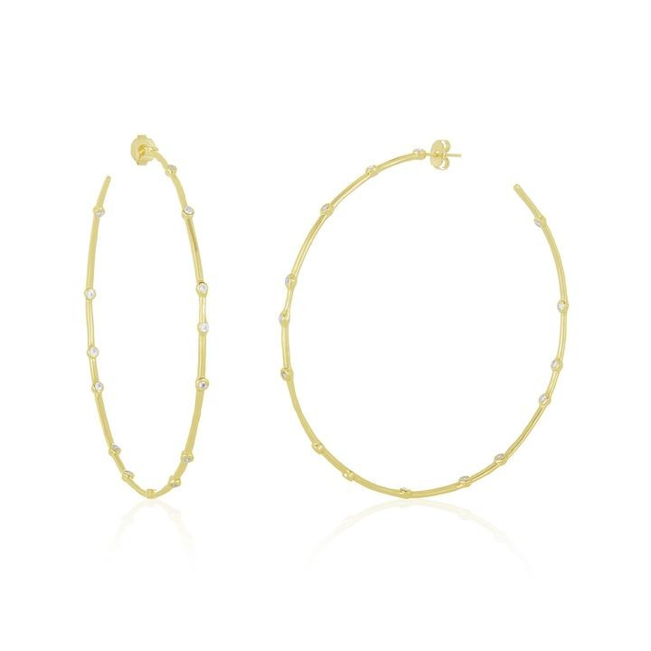 3" Big Ass Hoops | Melinda Maria