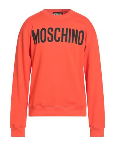 Moschino Couture Man Sweatshirt Orange Size 40 Organic cotton | YOOX (US)