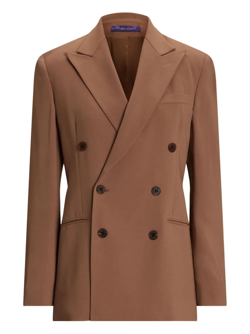 Ralph Lauren Collection double-breasted button blazer - Brown | Farfetch Global