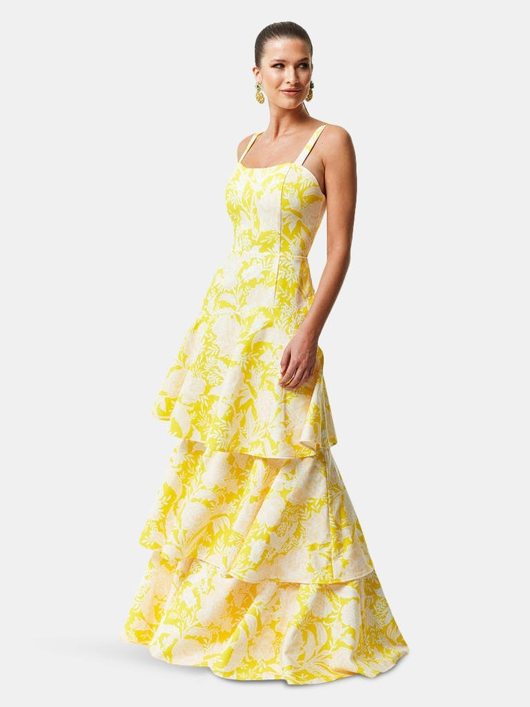 Color - Yellow/Ivory Floral Deco | Verishop
