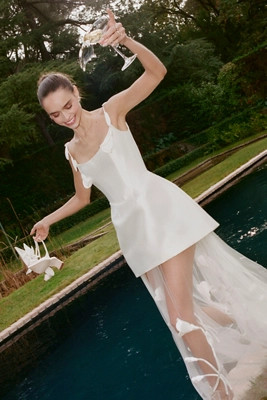 Watters Miranda A-Line Tulle Maxi Dress | Anthropologie (US)