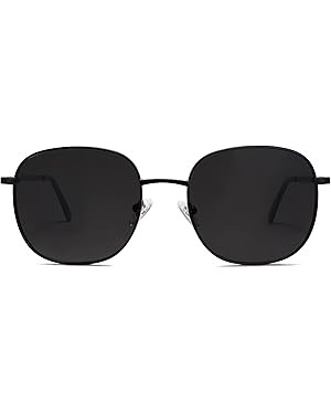 SOJOS Classic Trendy Square Sunglasses for Women Men Cute Big Frame Gold Shades SJ1137 | Amazon (US)