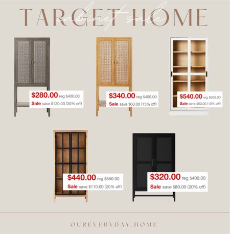 Don’t miss this online Target cabinet sale! 

home office
oureveryday.home
tv console table
tv stand
dining table 
sectional sofa
light fixtures
living room decor
dining room
amazon home finds
wall art
Home decor 

#LTKsalealert #LTKFind #LTKhome